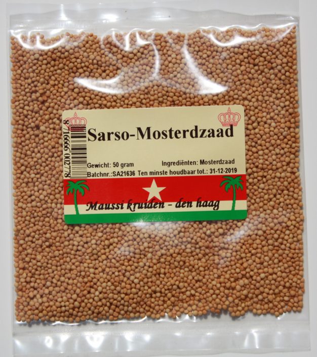 sarso-mosterdzaad 50 gr